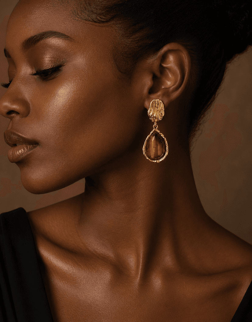 Flacon boucles d'oreilles Esther